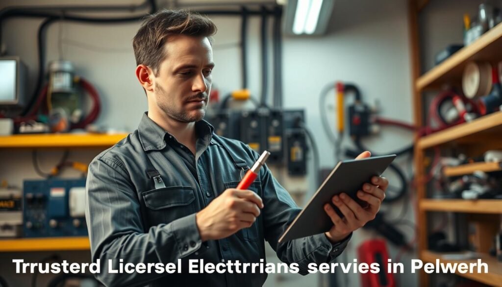 Licensed electrician Perth