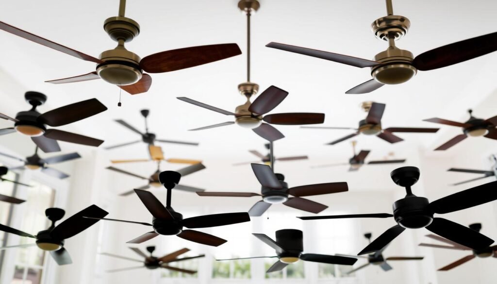 ceiling fan types