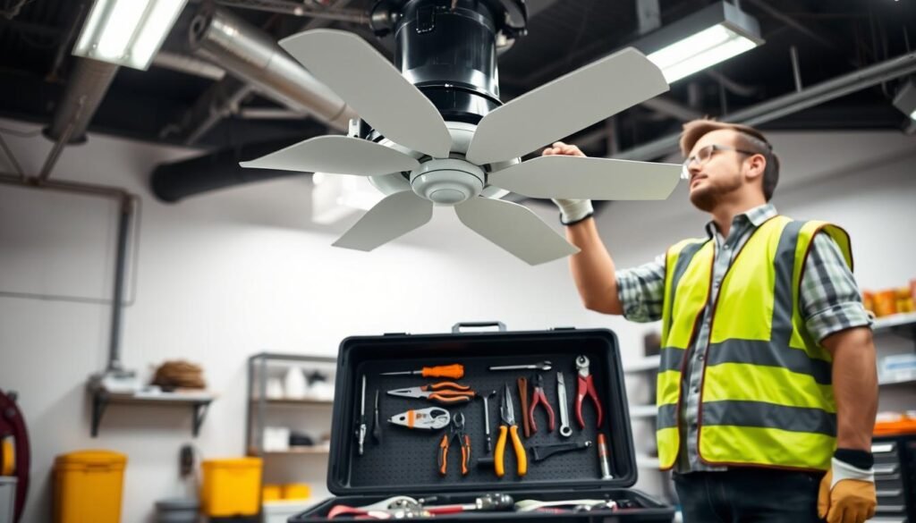 exhaust fan maintenance